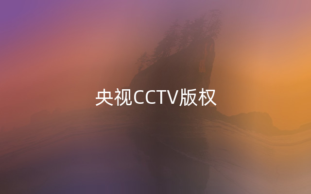 央视CCTV版权